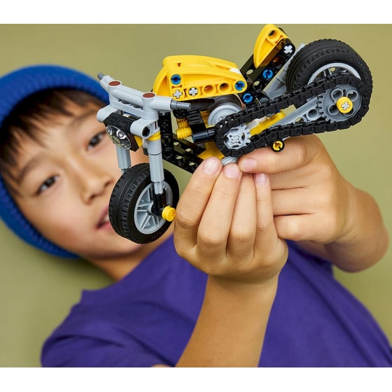 LEGO® Technic Κίτρινη Μοτοσικλέτα (42225) image 4