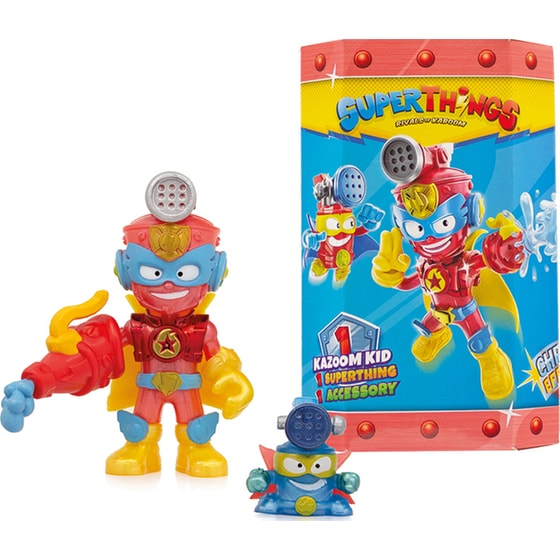 Superthings Μικροπλάσματα Rescue Force Φιγούρα με Kazoom Kid image 3