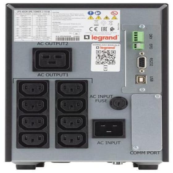 UPS Legrand Keor SPE Line‑Interactive 3000VA / 2400W IEC image 3