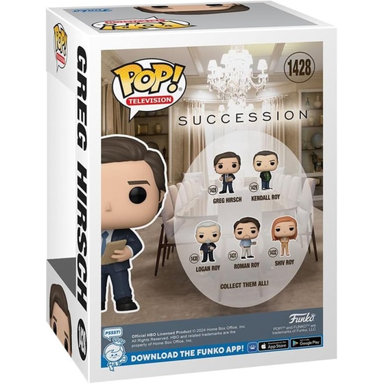 Funko Pop! Television - Succession - Greg Hirsch #1428 image 2