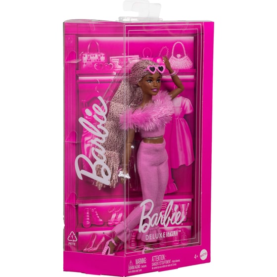 Κούκλα Mattel Barbie Deluxe Fashionistas - Κοτσιδάκια (HYV28) image 0