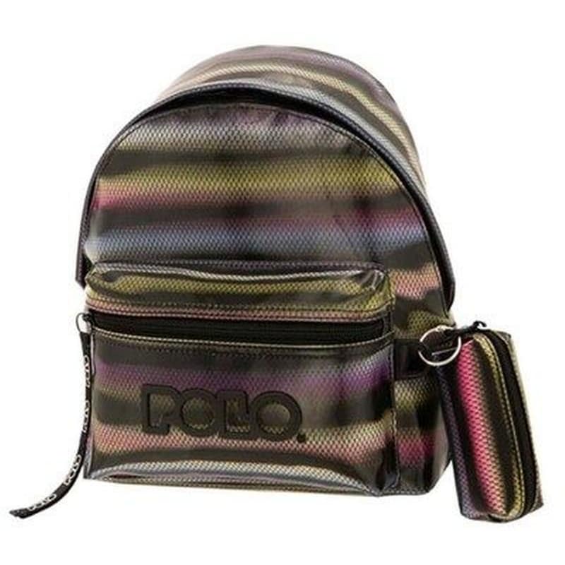 POLO Τσάντα Πλάτης Polo Mini Ragazza Multi Pink Πολύχρωμη