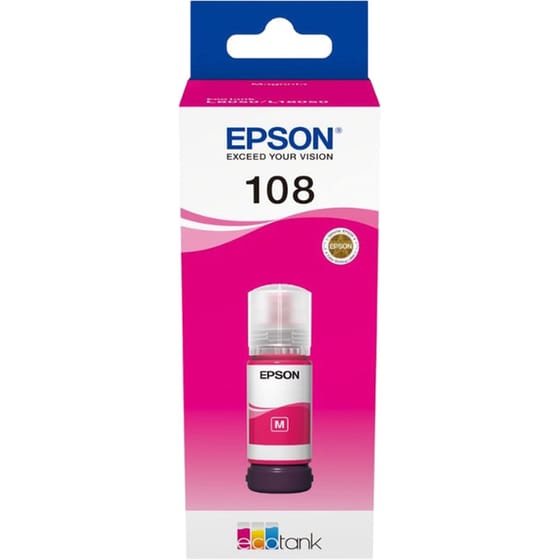 Epson 108 Ματζέντα Μελάνι Εκτυπωτή (C13T09C34A) (EPST09C34A) image 0