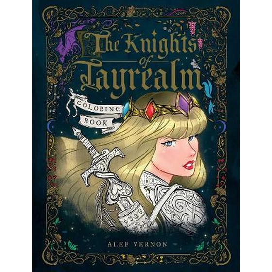 The Knights of Tayrealm Coloring Book image 0