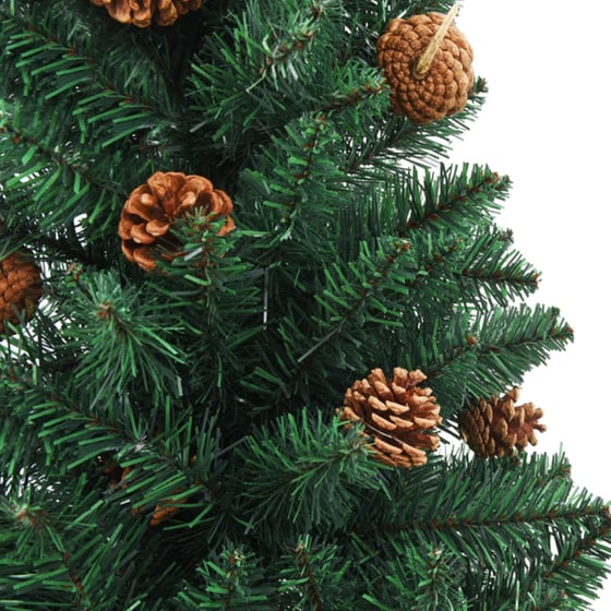 Χριστουγεννιάτικο Δέντρο VidaXL Slim 1.80m - Πράσινο image 3