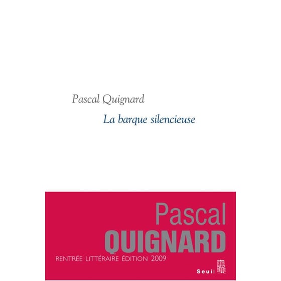 La Barque Silencieuse (Romans Français (H.C.)) (French Edition) image 0