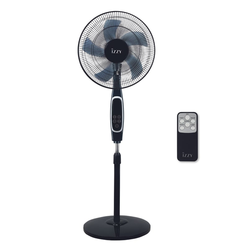 IZZY IZZY IZ-9042 Ανεμιστήρας Δαπέδου 70W 40cm με Τηλεχειριστήριο