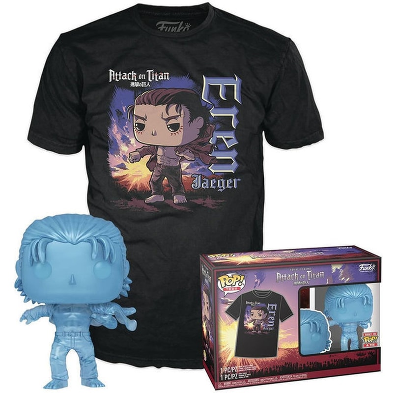 Funko Pop! Tees - Attack on Titan Final Season - Eren Jeager - (Xlarge)