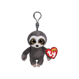 Λούτρινο TY Κλιπ Beanie Babies Boos Βραδύπους Γκρι (8.5cm)
