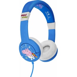 OTL Peppa Pig Rocket George Παιδικά Gaming Ενσύρματα Ακουστικά 3.5mm - Μπλε/Λευκά