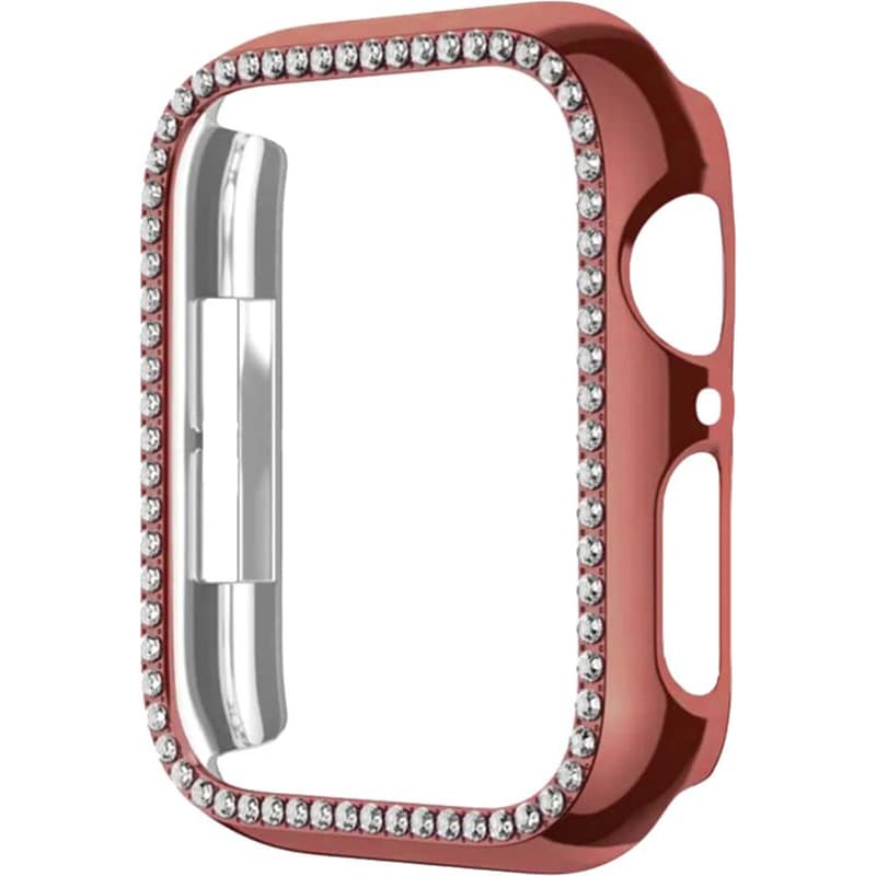 SONIQUE Θήκη Sonique Luxury Diamond PC για Apple Watch 40mm - Ροζ Χρυσό