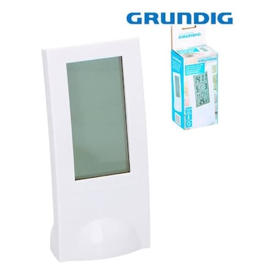 Grundig Weather Station Μετεωρολογικός Σταθμός Εσωτερικού Χώρου Με Ξυπνητήρι image 0