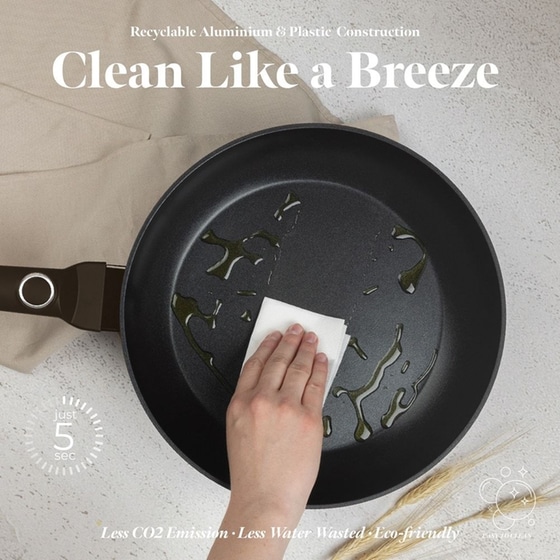 Σετ Μαγειρικά Σκεύη BERLINGER BH-8244 15  τμχ Μαύρο image 5