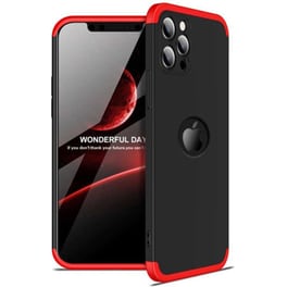 Θήκη Apple iPhone 12 Pro - GΚΚ 360 Full Body Protection - Μαύρο/Κόκκινο