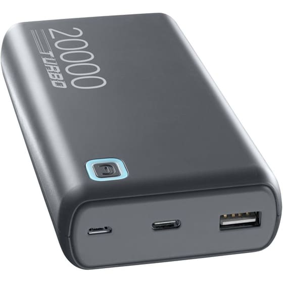 Powerbank Cellular Line Essence Turbo 20.000mAh - Grey image 1