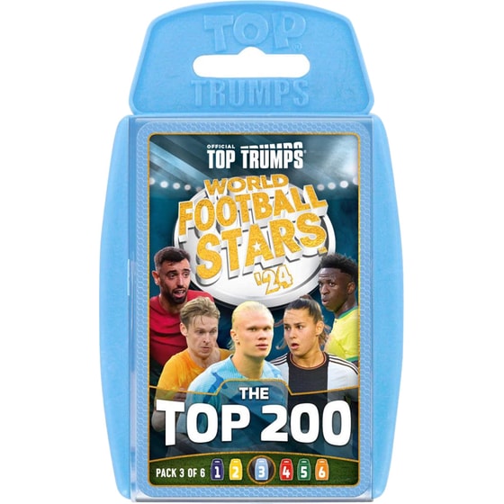 Top Trumps - World Football Stars 2024 (The Top 200) Pack 3 of 6 image 0