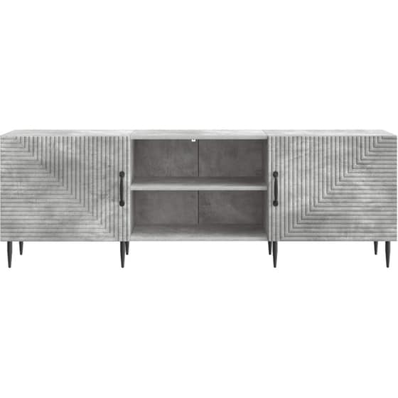 Έπιπλο Τηλεόρασης VidaXL 150x31x50 cm - Γκρι Σκυροδέματος image 4