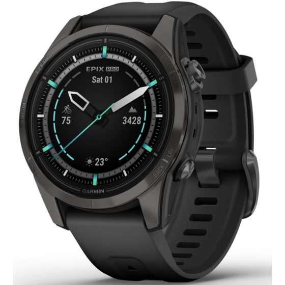 Smartwatch Garmin epix Pro Sapphire Edition 42mm - Carbon Gray DLC Titanium image 1