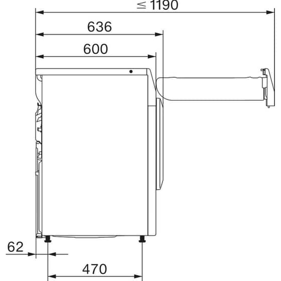 MIELE TEH795WP EcoSpeed 9 kg με Αντλία Θερμότητας Λευκό Στεγνωτήριο Ρούχων image 7