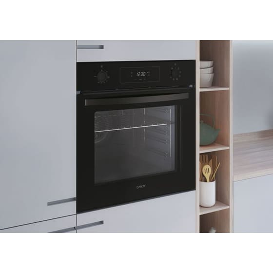 CANDY FIDCP N625 L 70 Lt Μαύρο Εντοιχιζόμενος Φούρνος Άνω Πάγκου image 4