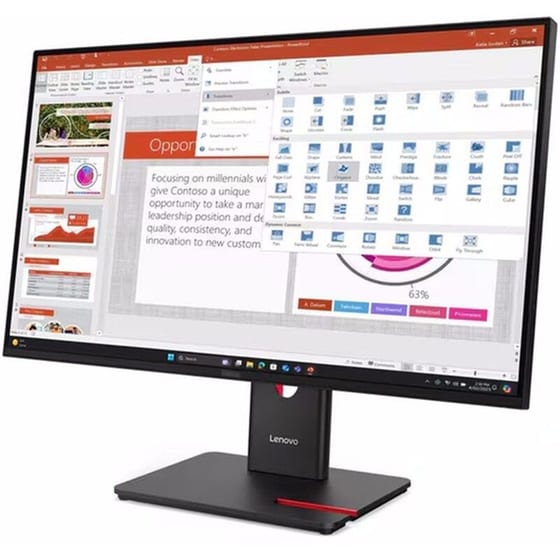 Desktop Lenovo ThinkCentre neo 30s Gen 5 (Core i5-13420H/16 GB/512GB SSD/UHD Graphics/Win11Pro) & Lenovo ThinkVision T27-40 27" FHD IPS image 10
