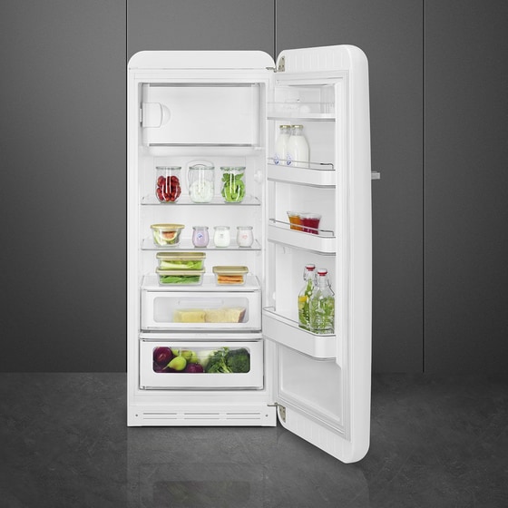 SMEG FAB28RWH6 270 Lt Λευκό Ψυγείο Μονόπορτο image 1