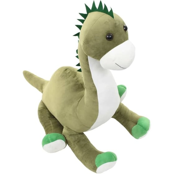 Λούτρινο Βροντόσαυρος Vidaxl Μαλακός Πράσινο (100cm) image 1