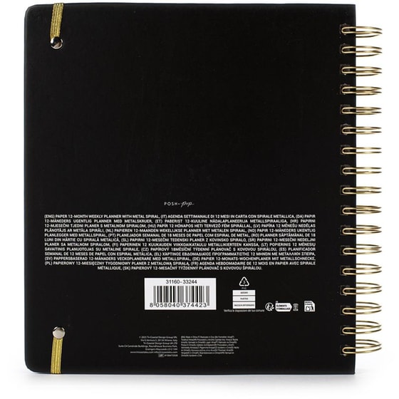 Ημερολόγιο Posh+Pop 2026 12Μ Σπιράλ Life is Good image 8