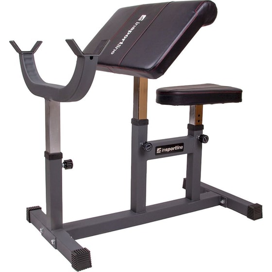 Δικεφάλων Πάγκος Γυμναστικής InSPORTline INS-5490 95x60x105cm - Μαύρο image 0