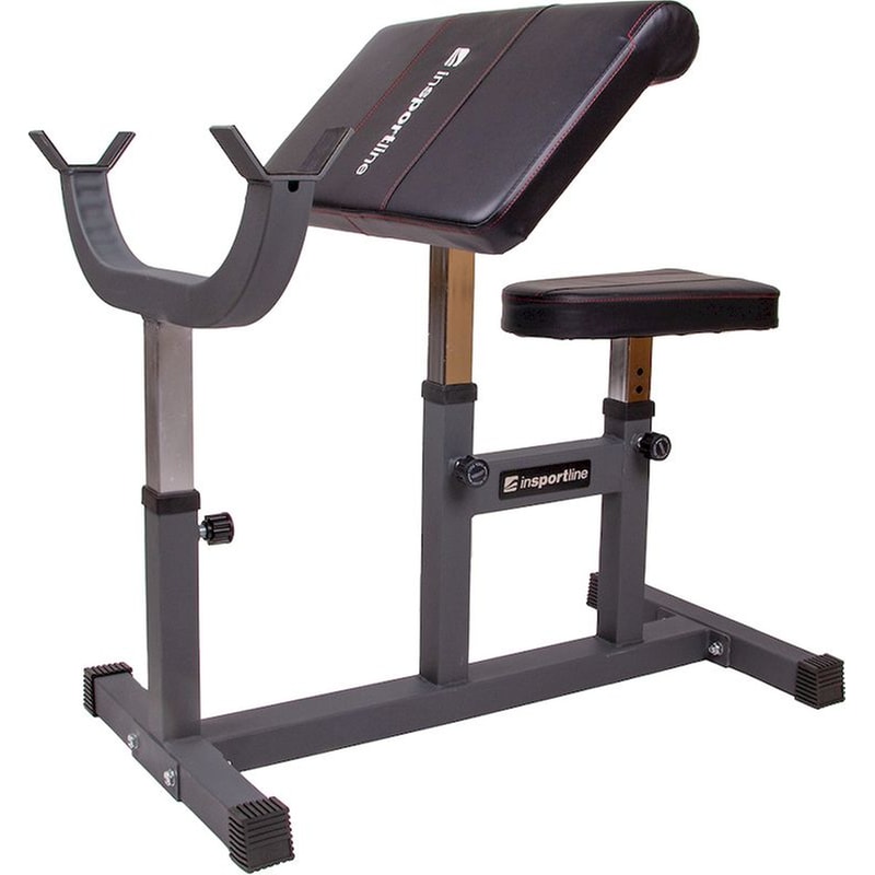 Δικεφάλων Πάγκος Γυμναστικής InSPORTline INS-5490 95x60x105cm - Μαύρο