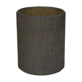 Κηροπήγιο ArteLibre Γυάλινο 10x13 cm - Γκρι