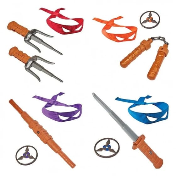 Χελωνονιντζάκια Giochi Preziosi Αξεσουάρ Μάχης Tmnt Movie Role Play image 4