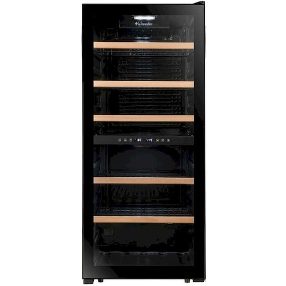 LA SOMMELIERE LS102DZBLACK για 102 Μπουκάλια Μαύρο Συντηρητής Κρασιών image 4