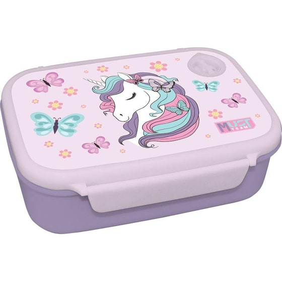 Σετ Φαγητού Must Φαγητοδοχείο 800ml με Παγούρι 500ml Lovely Unicorn image 2