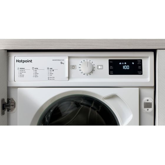HOTPOINT BI WMHG 91485 EU 9 kg 1.400 Στροφές Εντοιχιζόμενο Πλυντήριο Ρούχων image 7