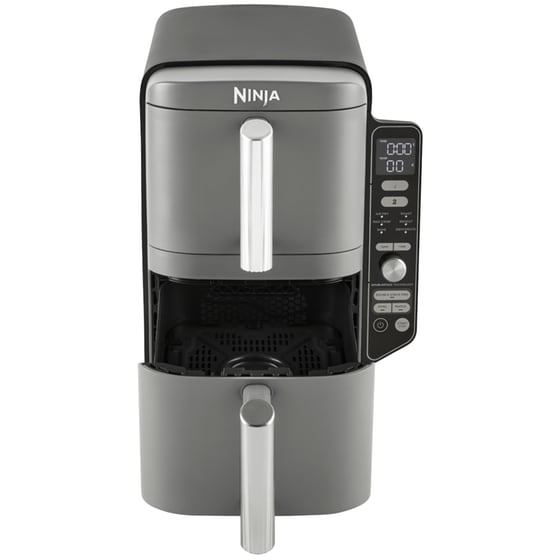 Φριτέζα Αέρος NINJA® DoubleStack™ XL SL400EU με Διπλό Αποσπώμενο Κάδο 2470 W 9.5 L Γκρί image 2