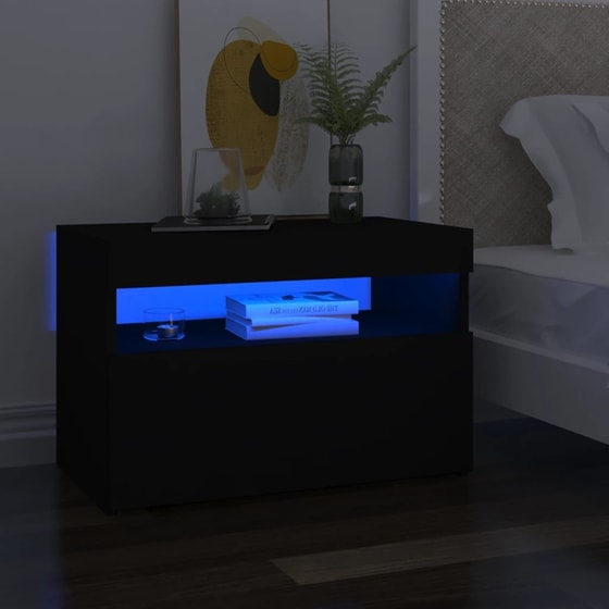 Έπιπλο Τηλεόρασης VidaXL από Μοριοσανίδα 60x35x40cm - Μαύρο image 8