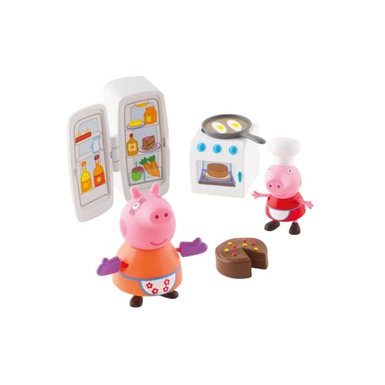 Peppa Pig Κουζινα Καμπινγκ Με 2 Φιγουρες Ppc40000 image 0