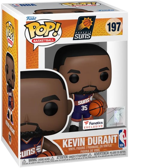 Funko Pop! Basketball - Phoenix Suns - Kevin Durant #197 image 2
