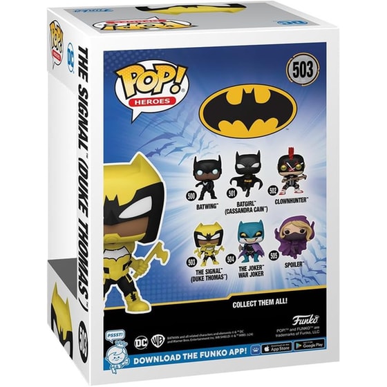 Funko Pop! Heroes - DC Super Heroes - The Signal (Duke Thomas) #503 image 2