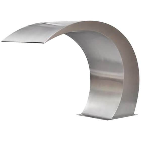 Vidaxl Σιντριβάνι Καταρράκτης Πισίνας 45 X 30 X 60 Εκ. Από Ανοξείδωτο Ατσάλι image 2