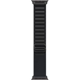 Λουράκι Apple Alpine Loop L για Apple Watch 49mm - Black with Black Titanium Finish