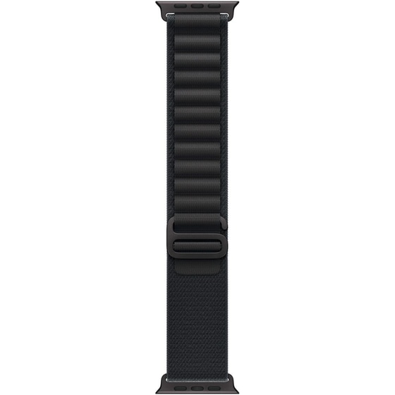 Λουράκι Apple Alpine Loop L για Apple Watch 49mm - Black with Black Titanium Finish image 0