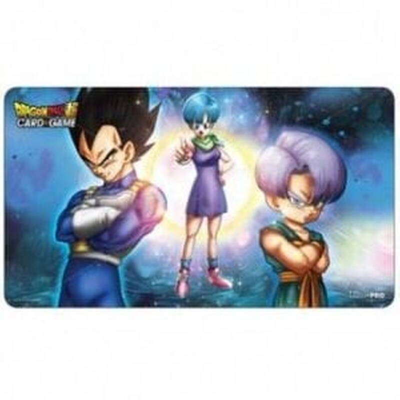 Ultra Pro – Dragon Ball Super Playmat With Tube – Bulma, Vegeta And Trunks