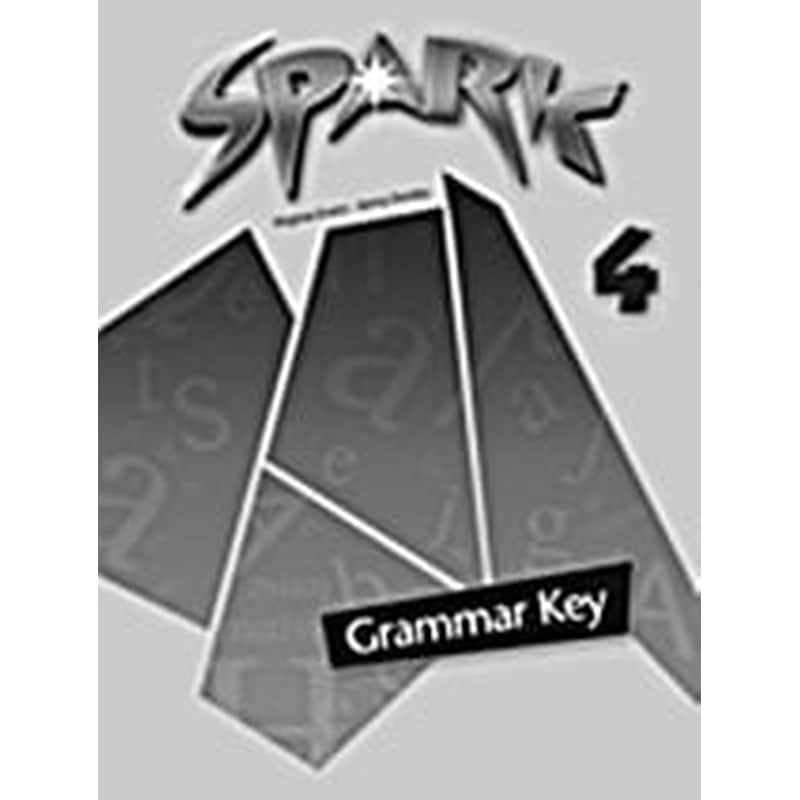 Spark 4 (Monstertrackers)- Grammar Book Key