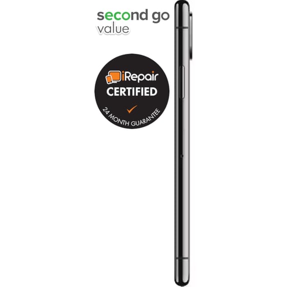 Μεταχειρισμένο Apple iPhone X 64GB Space Gray second go value Certified by iRepair image 4