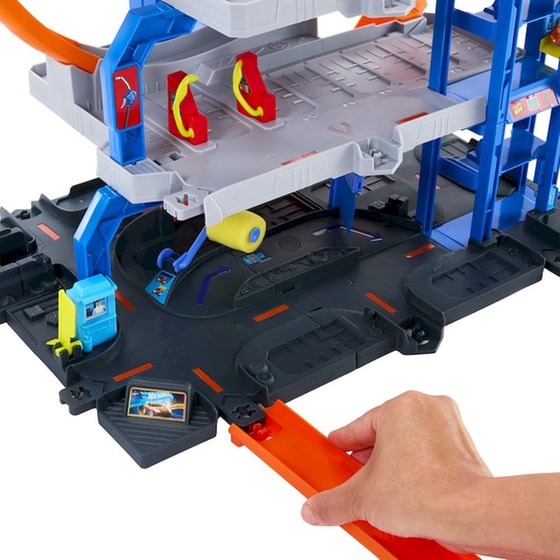 Hot Wheels City Πίστα Mega Garage Loop (JBM74) image 5