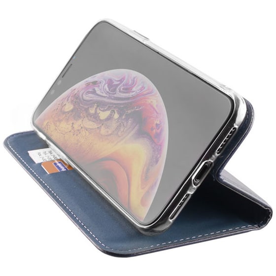 Θήκη Apple iPhone X/iPhone XS - Volte-tel Pocket Magnet Book Stand - Blue image 3