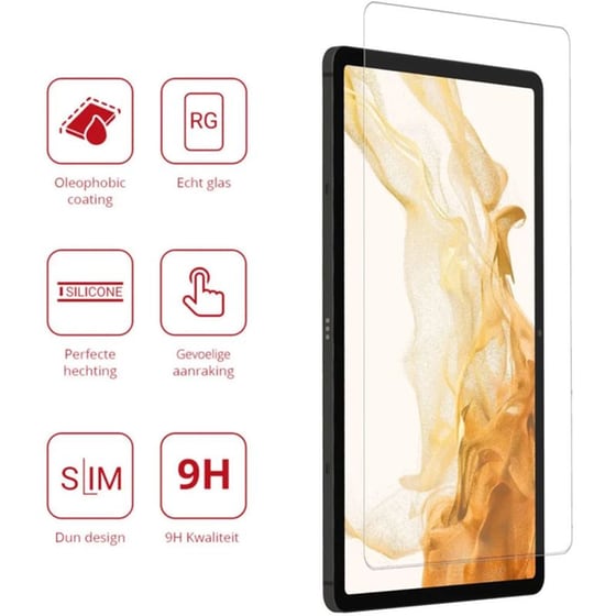 Προστατευτικό Οθόνης Samsung Galaxy Tab S8 / S7 - Rosso Tempered Glass Screen Protector 9h image 1
