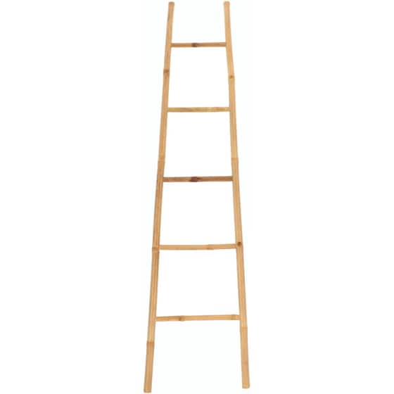Κρεμάστρα Σκάλα  Spitishop από Μπαμπού 40x2.5x150 cm - Καφέ image 0